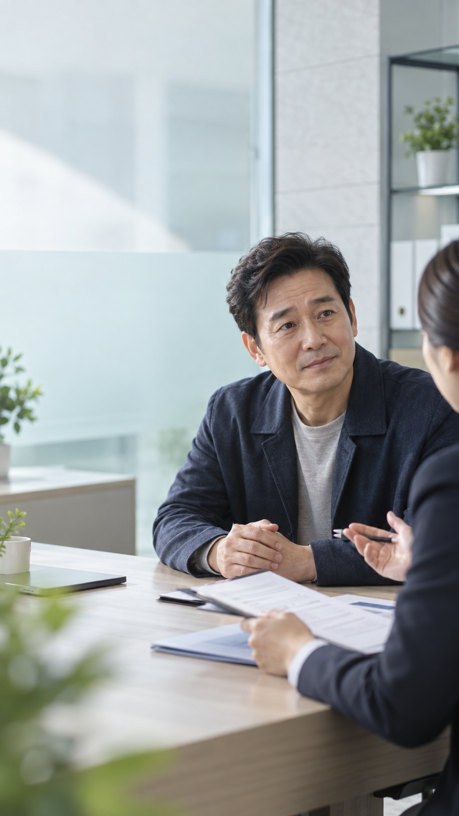 국세 체납 전문 상담 장면